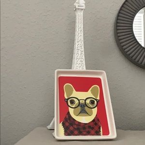 French Bulldog Small Serving Dish